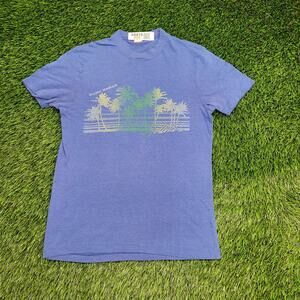 Vintage 80s Hollister of California T-Shirt Mens 2XS/XS Oahu Hawaii Tee